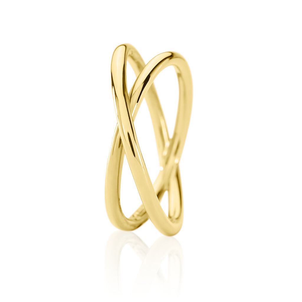 Thumbnail - Damen Ring Gold 375 Twist 2, Ring ohne Stein