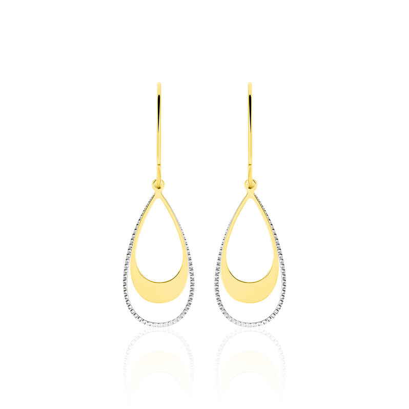 Boucles D'oreilles Or Bicolore Leonora - Spannringe Damen | OROVIVO