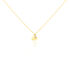 LIKE Damen Collier Gold 375 (9 Karat) Zuchtperle Perlmutt Herz