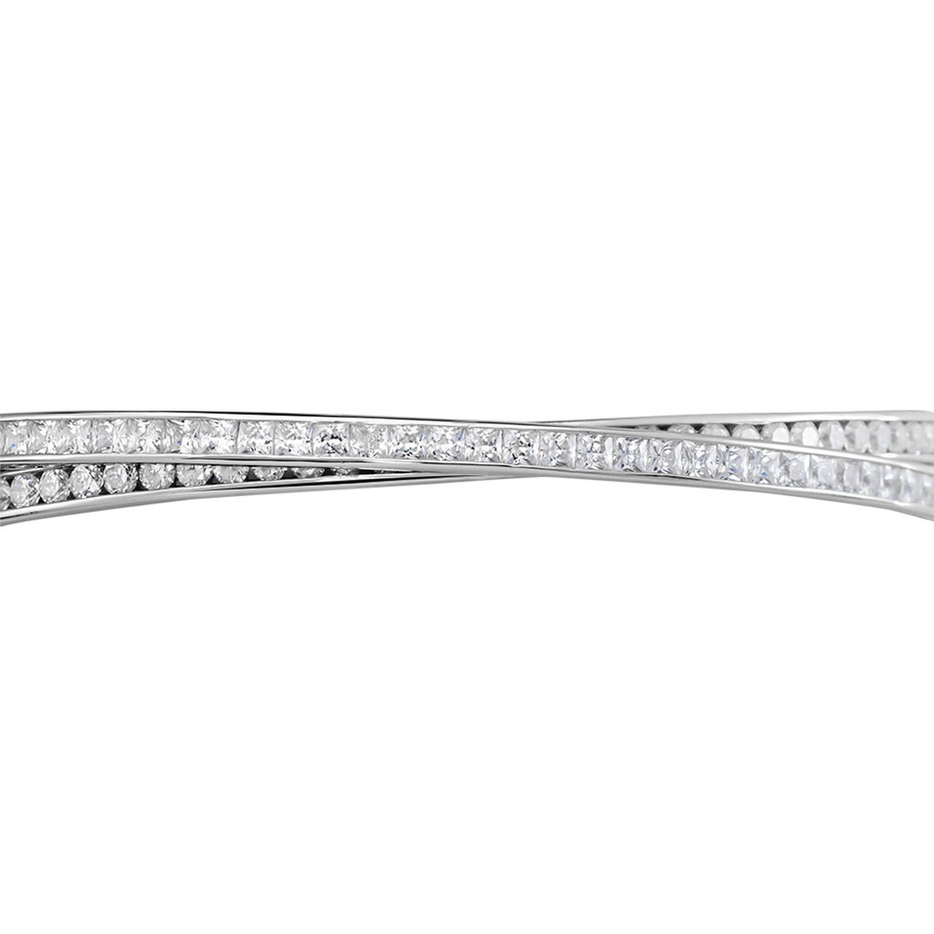 Damen Armreif Silber 925 Zirkonia - Armreifen Damen | OROVIVO