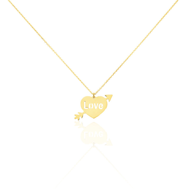 Collier Or Jaune Jasna - Spannringe Damen | OROVIVO
