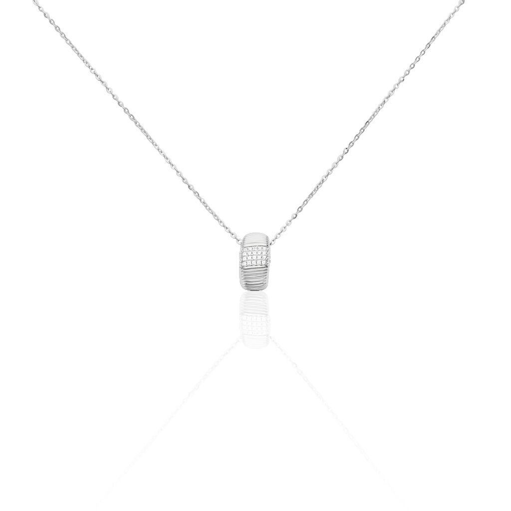 Damen Halskette Silber 925 Zirkonia Laika - Halsketten Damen | OROVIVO