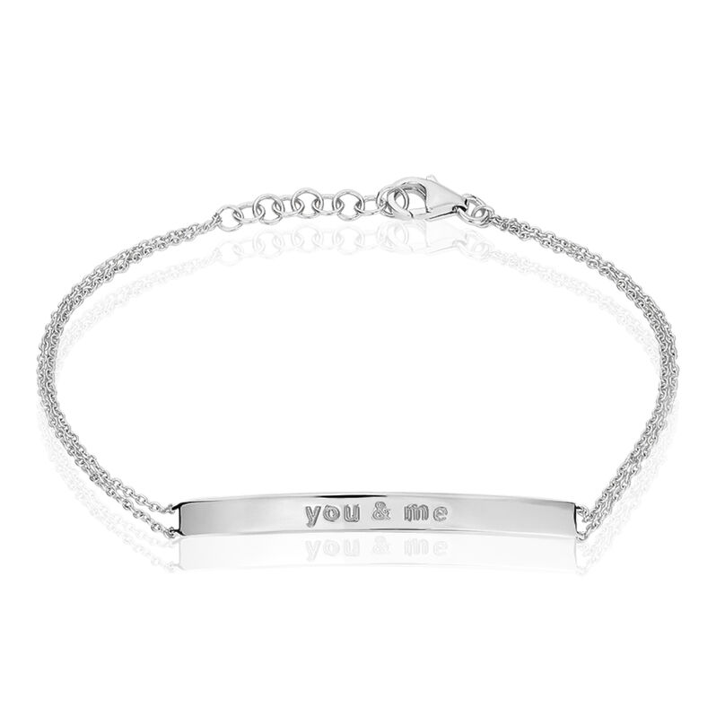 Bracelet Yalai Argent Blanc - Spannringe Damen | OROVIVO