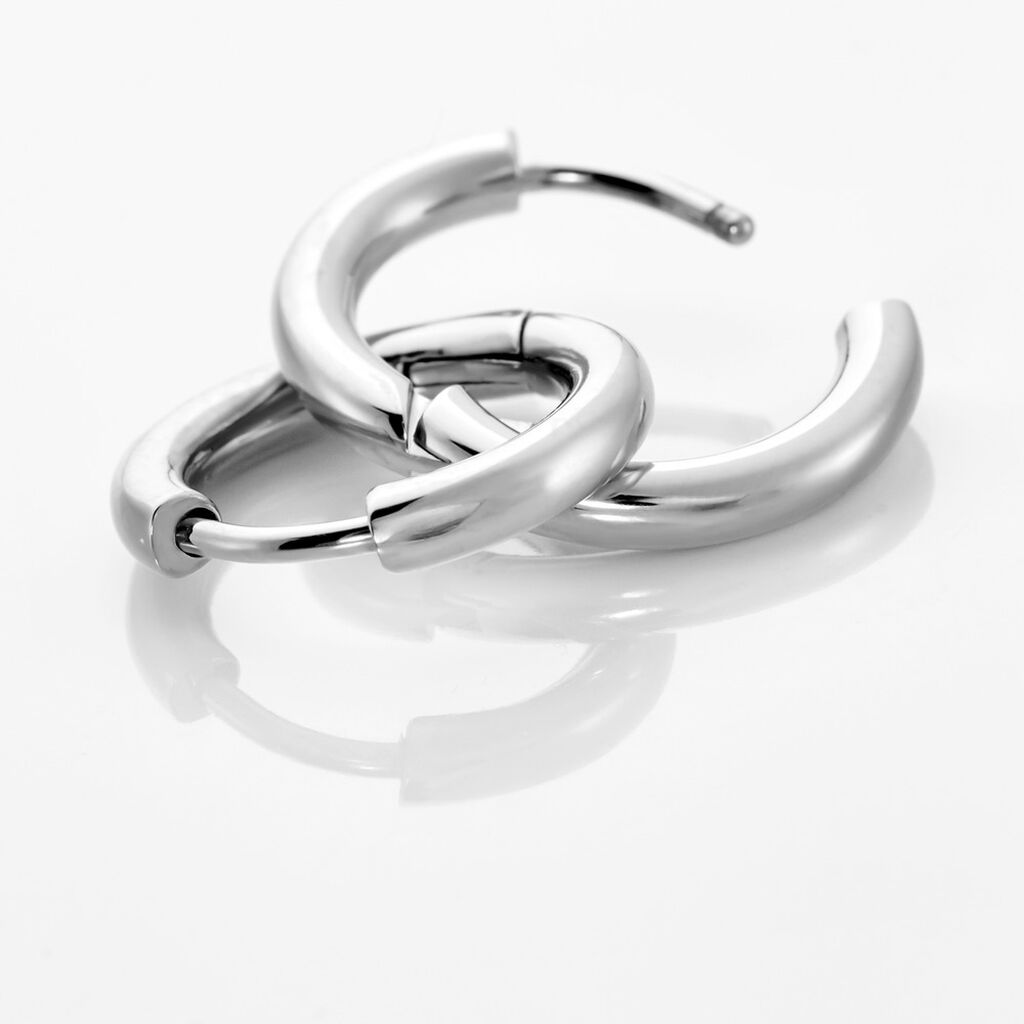 SIERRA Damen Creolen Titan B 2,5 mm