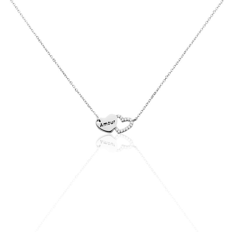 Collier Argent Weiss Talulla Oxydes De Zirconium - Spannringe Damen | OROVIVO