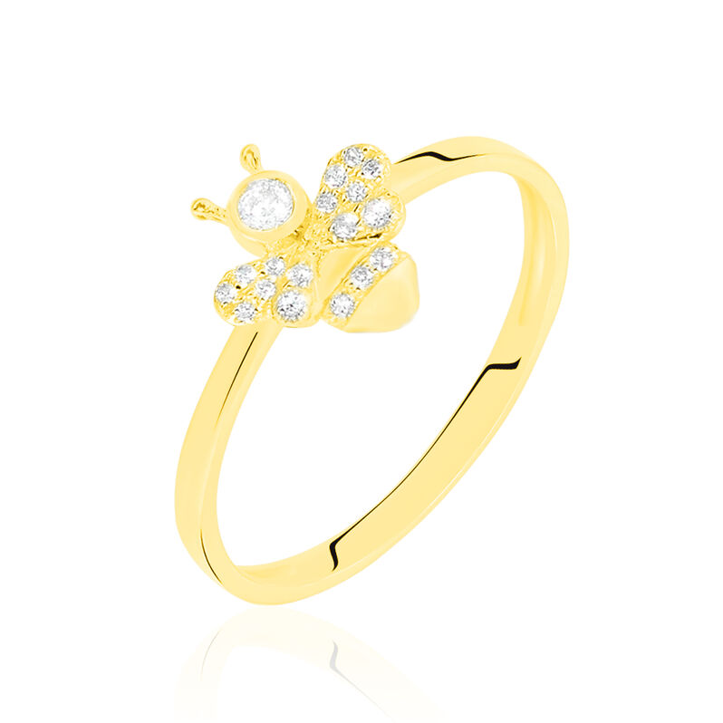 Bague Or Jaune Anabel - Spannringe Damen | OROVIVO
