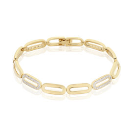 Damen Gliederarmband Vergoldet Zirkonia - Armbänder Damen | OROVIVO