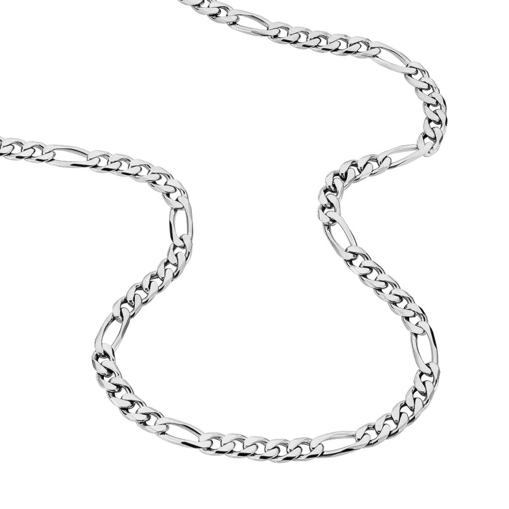 Unisex Figarokette Silber 925  - Halsketten Herren | OROVIVO