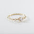 STEPHANIE Damen Ring Gold 375 (9 Karat) Synthetischer Diamant Wei&szlig; 0,29 ct