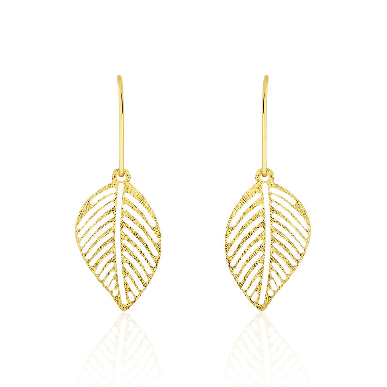 Boucles D'oreilles Pendantes Eugene Or Jaune - Spannringe Damen | OROVIVO