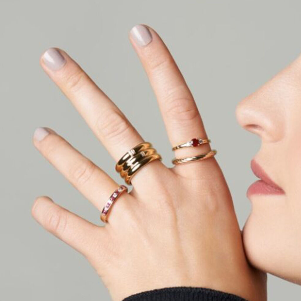 Damen Ring Gold 585 Rubin 0,42ct Elisabeth  - Ringe mit Stein Damen | OROVIVO