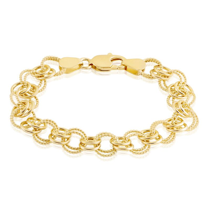 Bracciale Catena Golden Dream Placcato Oro Giallo - Spannringe Damen | OROVIVO