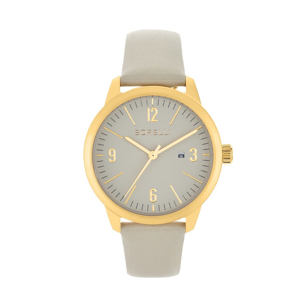 🦚 BORELLI Damenuhr BR.3115L/10 Quarz, Uhr ohne Stein