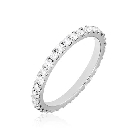 Damen Ring Weißgold 750 Diamant 1ct  - Ringe mit Stein Damen | OROVIVO