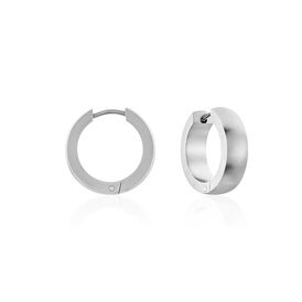 Unisex Creolen Titan Lyric  5,00mm 1,7cm - Creolen Unisex | OROVIVO
