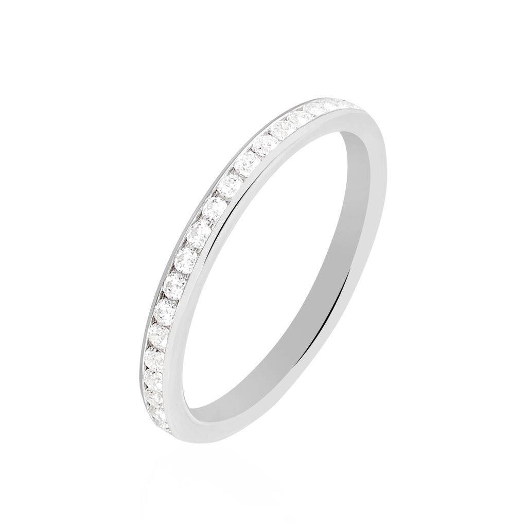 Alliance Or Weiss Laurie Tour Complet Diamant - Spannringe Damen | OROVIVO