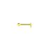 Piercing Alchemille Or Jaune Oxyde