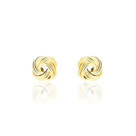 Damen Ohrstecker Gold 375 Knoten - Ohrstecker Damen | OROVIVO