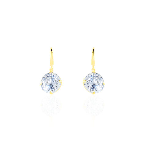 Damen Ohrhänger Gold 375 Zirkonia  - Ohrhänger Damen | OROVIVO
