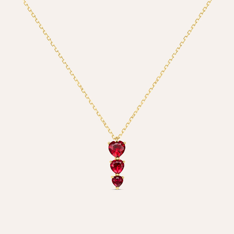 Collana Trilogy Silver Rainbow Argento Rosa Cubic Zirconia - Spannringe Damen | OROVIVO