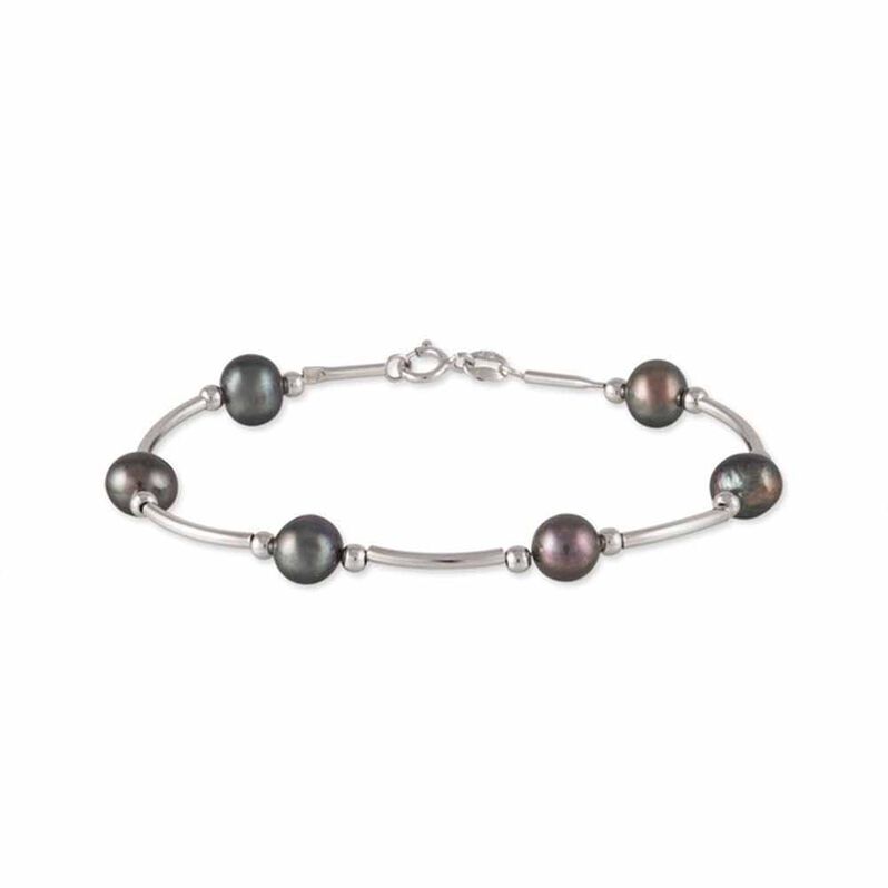 Bracelet Argent Perle De Culture - Spannringe Damen | OROVIVO