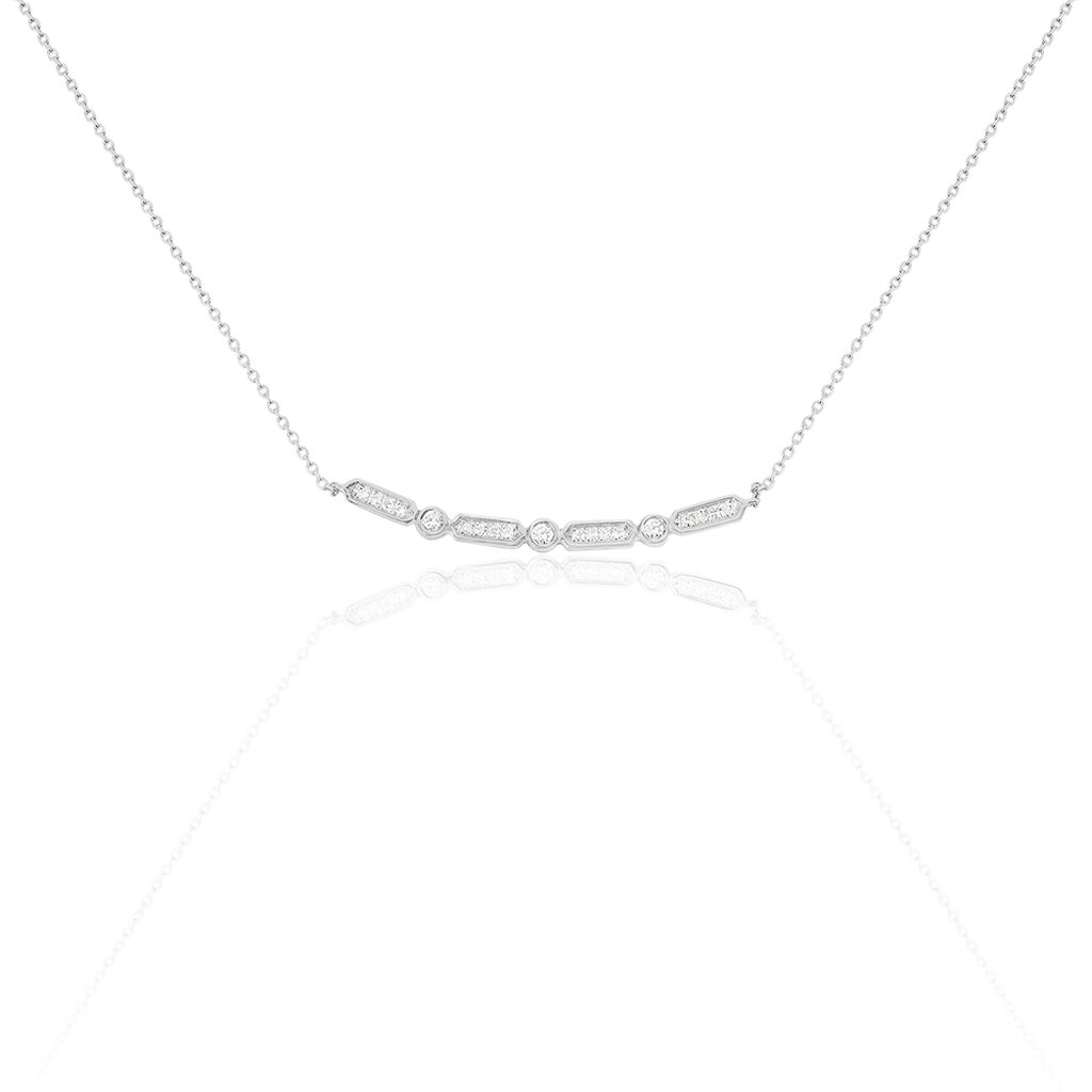 Collier Or Weiss Art Deco - Spannringe Damen | OROVIVO