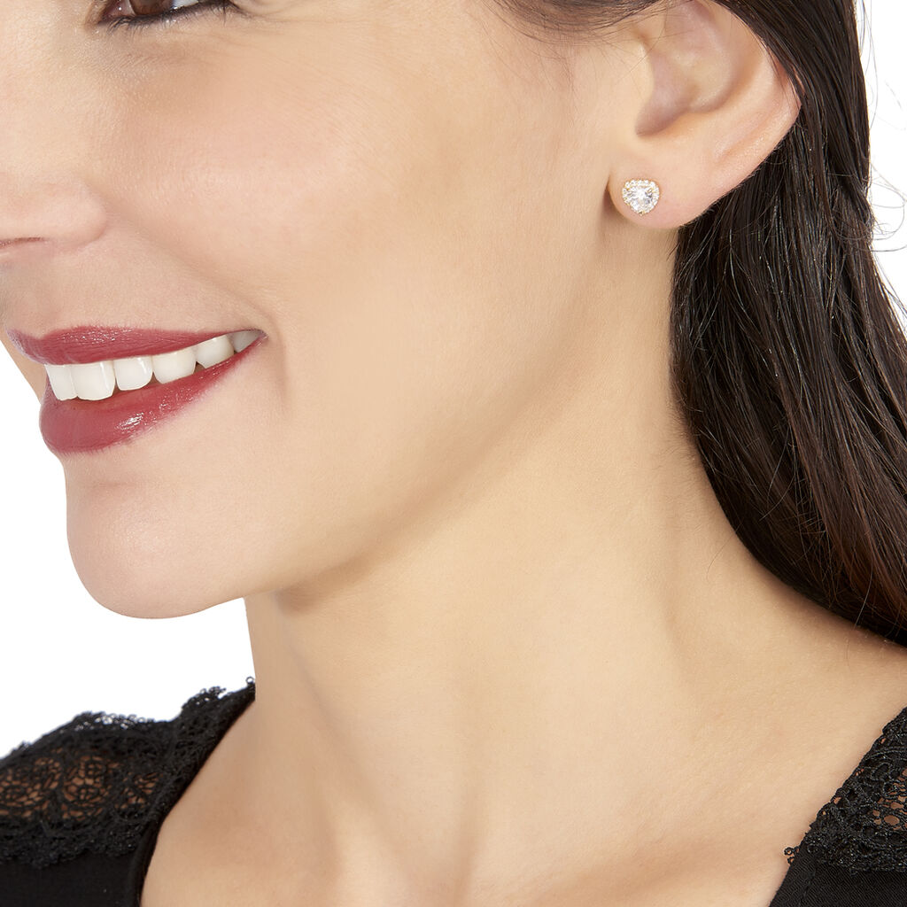 Damen Ohrstecker Gold 375 - Ohrstecker Familie | OROVIVO
