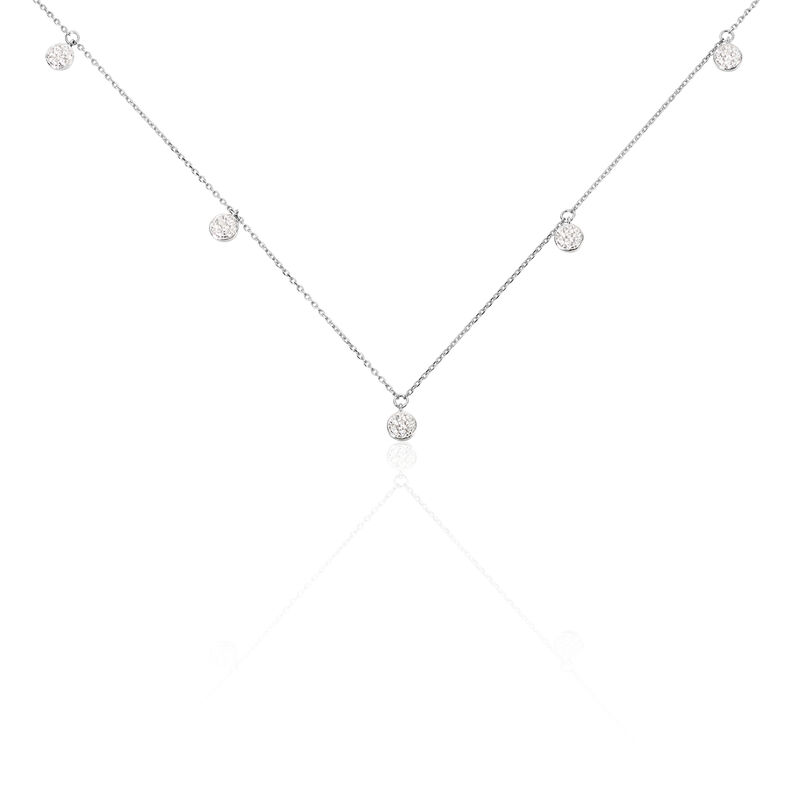 Kette Gold Weiss Rita Oxide - Spannringe Damen | OROVIVO