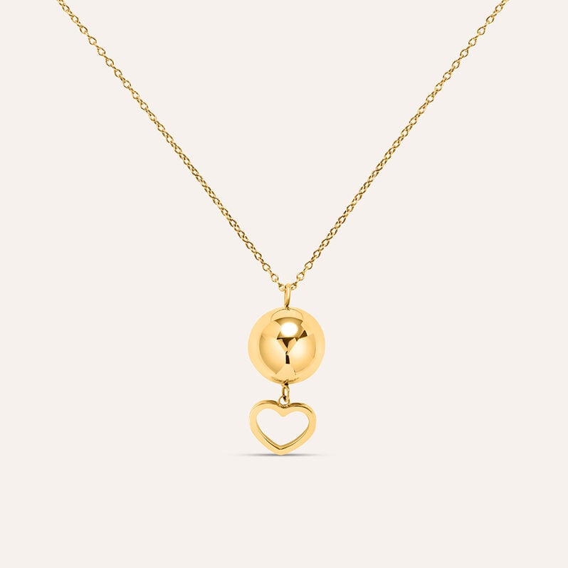 Collana Chiama Angeli Radiance Acciaio Dorato - Spannringe Damen | OROVIVO