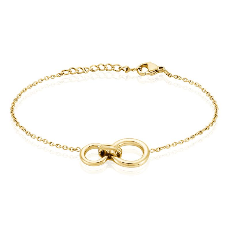Bracelet Giachetta Acier Doré - Spannringe Damen | OROVIVO