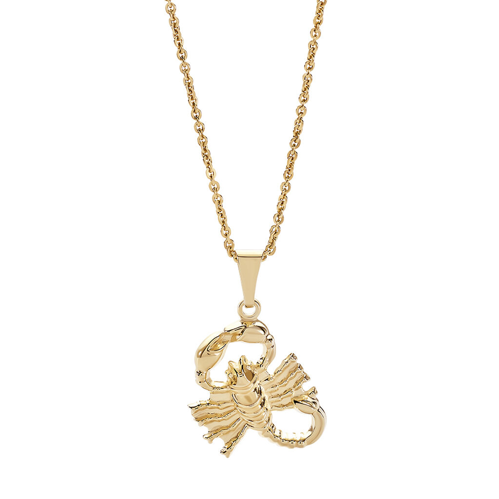 ASTRO Unisex Anh&auml;nger Gold 375 (9 Karat) Sternzeichen-Skorpion