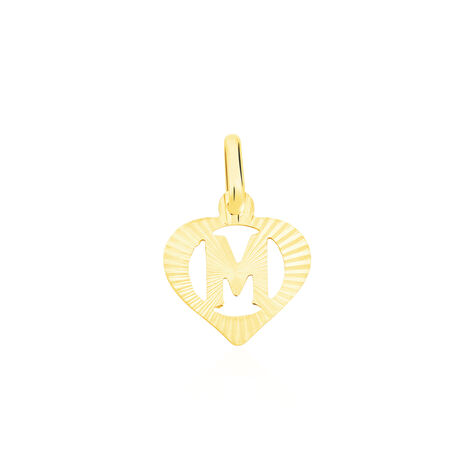 Anhänger Gold 375 Buchstabe M Herz - Schmuckanhänger Damen | OROVIVO