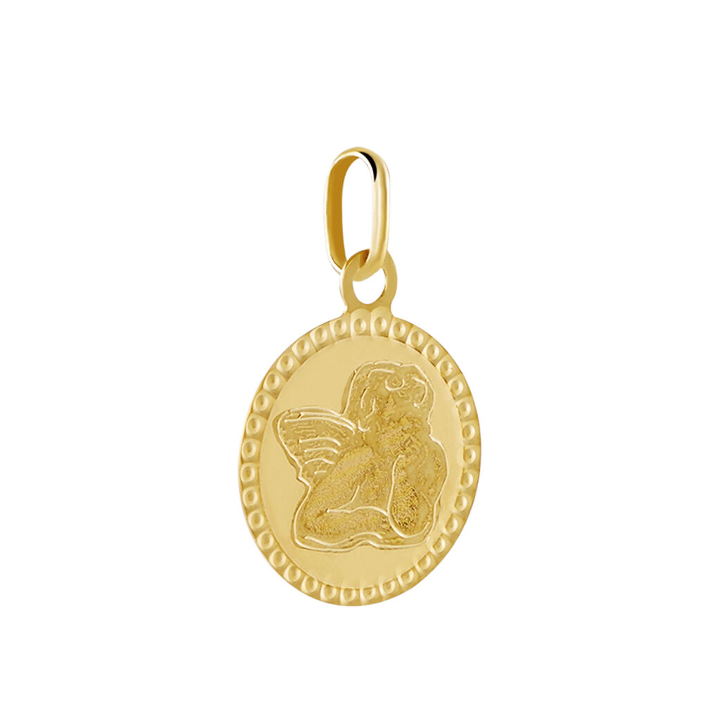 Anh&auml;nger Echt Gold 375 Engel