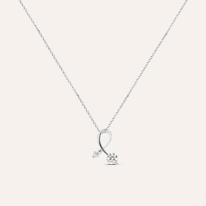 Collana Silver Elegance Argento Rodiato Cubic Zirconia - Spannringe Damen | OROVIVO