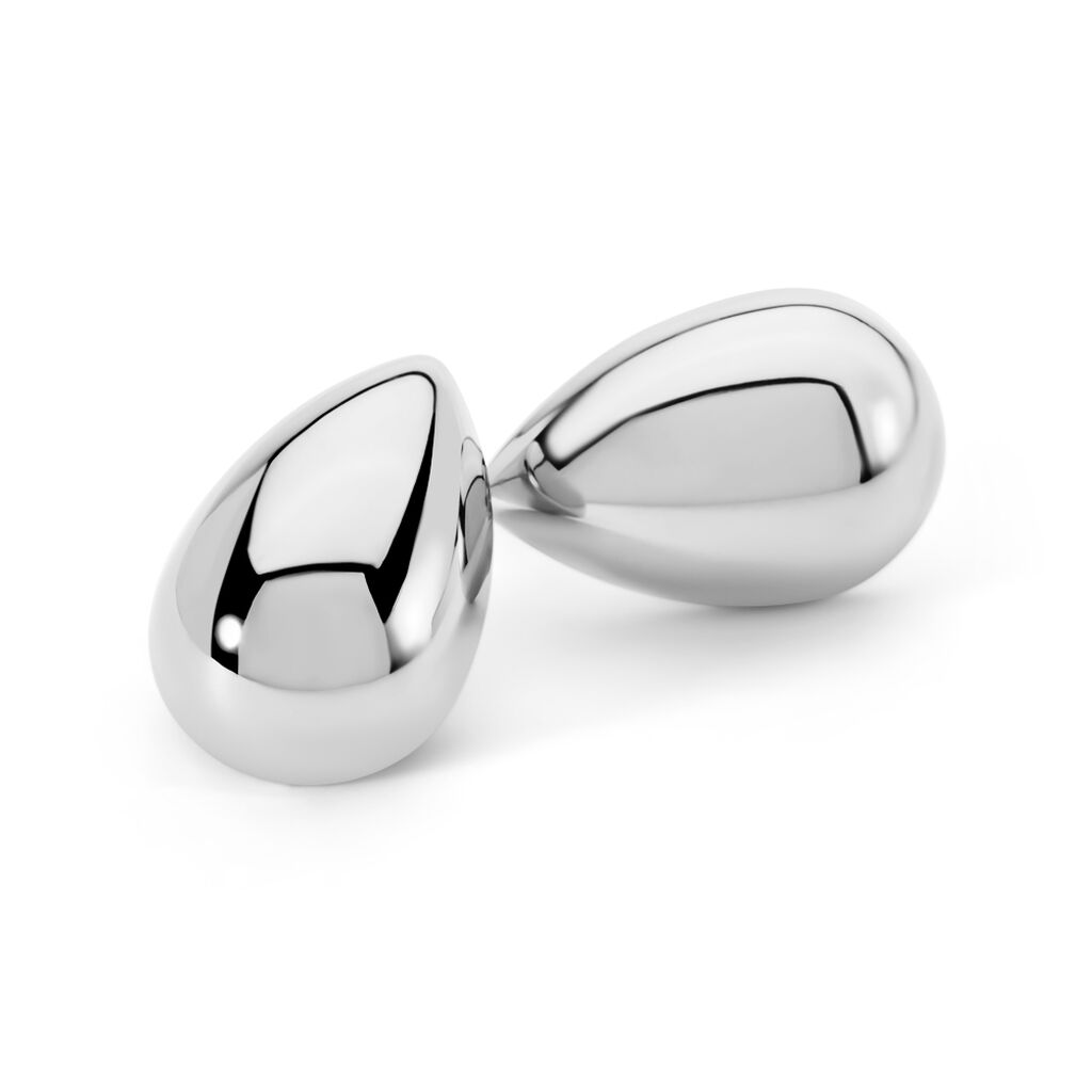 ABBIE Damen Ohrringe Lang Edelstahl Tropfen