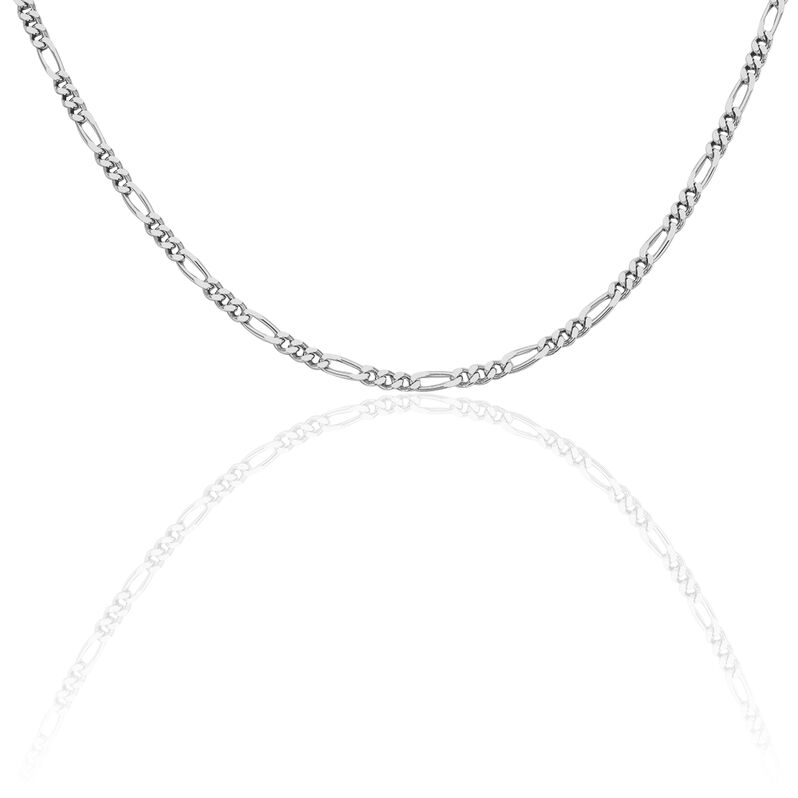 FIGARO S 4 Unisex Kette Silber 925 B 3,4 mm - Halsketten Unisex | OROVIVO