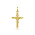 DAMIAN KREUZ 1 Unisex Anh&auml;nger Gold 375 (9 Karat) Christus
