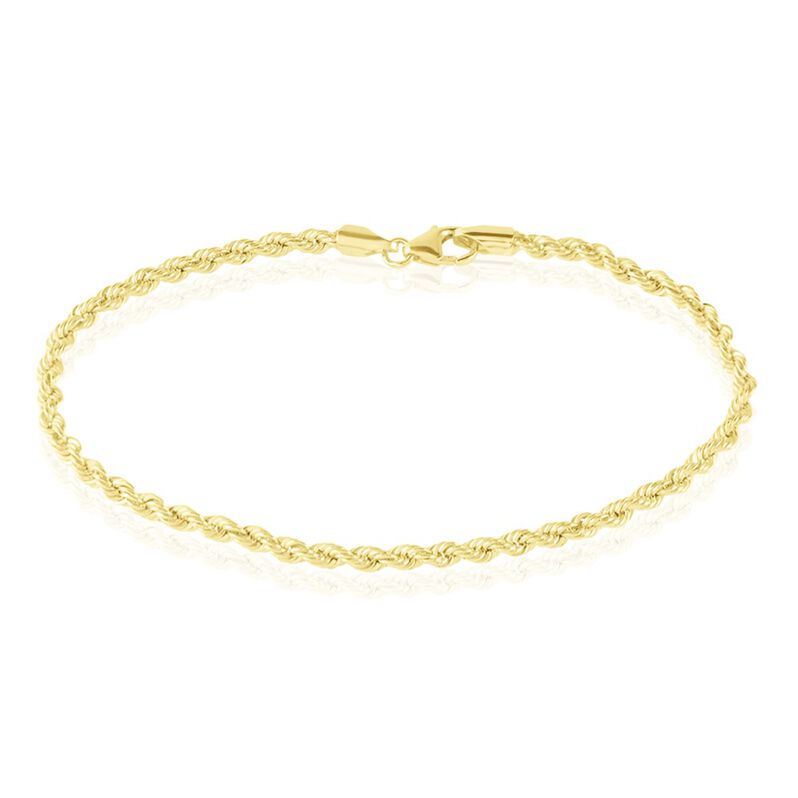 Damenarmband Kordelkette Gold 375  - Armketten Damen | OROVIVO