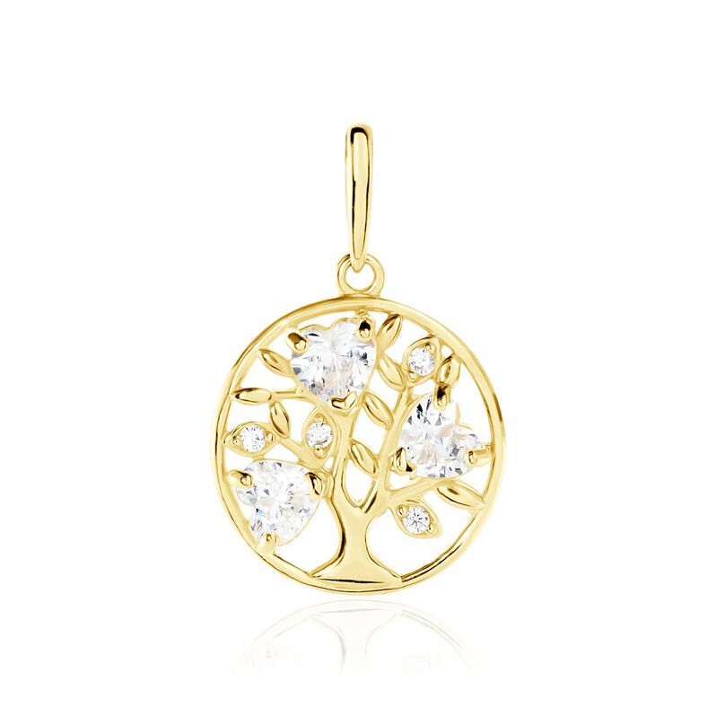 Pendentif Salvalus Or Jaune Oxyde De Zirconium - Spannringe Damen | OROVIVO