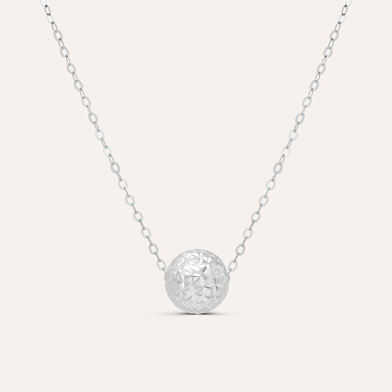 Collana Golden Lover Oro Bianco - Spannringe Damen | OROVIVO