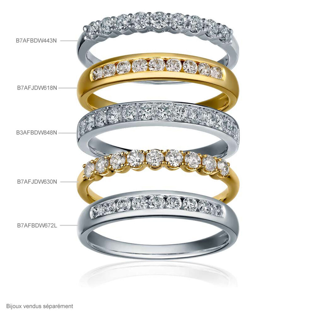 Alliance Juliette Or Jaune Diamant - Spannringe Damen | OROVIVO