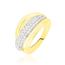 Damenring Gold 750 Diamanten 0,513ct - Ringe mit Edelsteinen Damen | OROVIVO