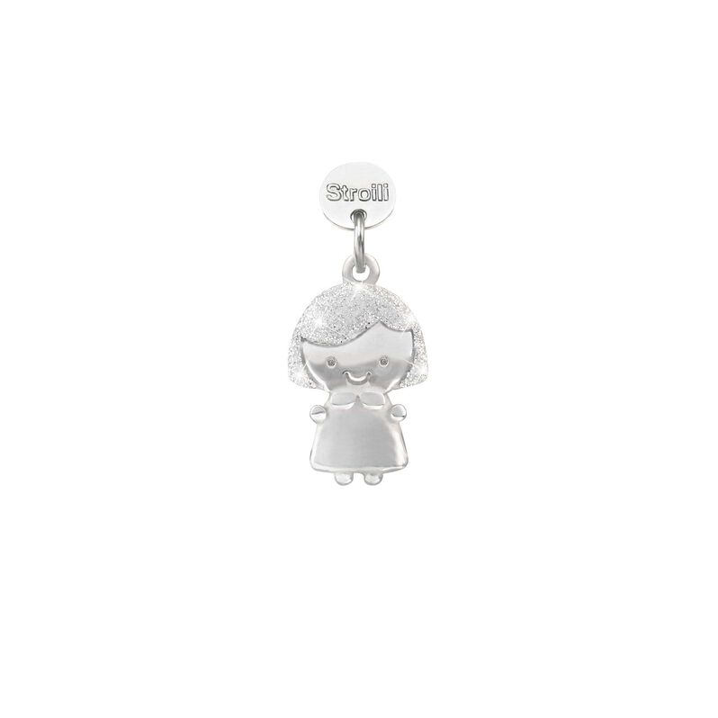Pendente Love Beats Argento Rodiato - Spannringe Damen | OROVIVO