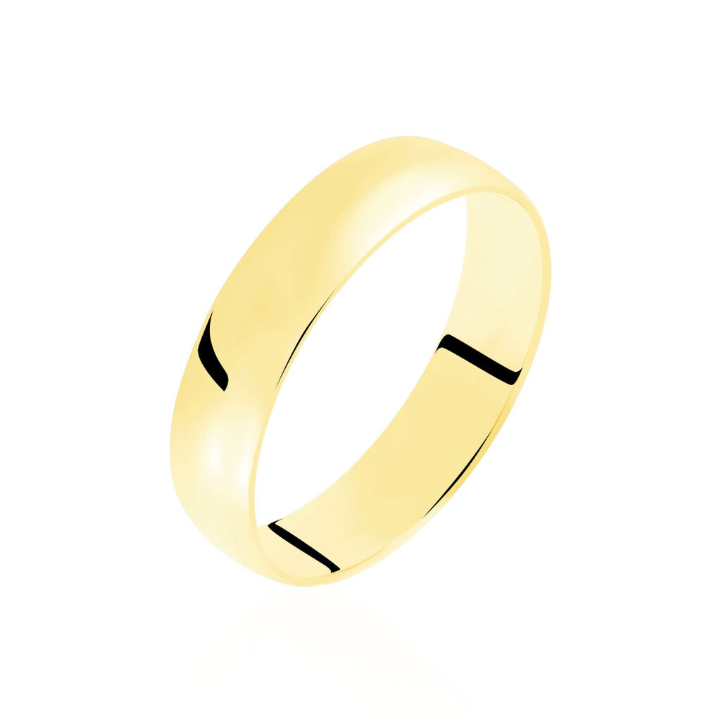 Alliance Demi Jonc Classique Or Jaune - Spannringe Familie | OROVIVO