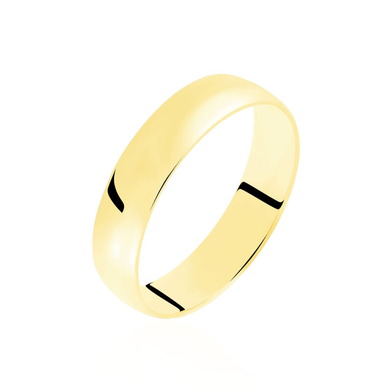 Alliance Demi Jonc Classique Or Jaune - Spannringe Familie | OROVIVO
