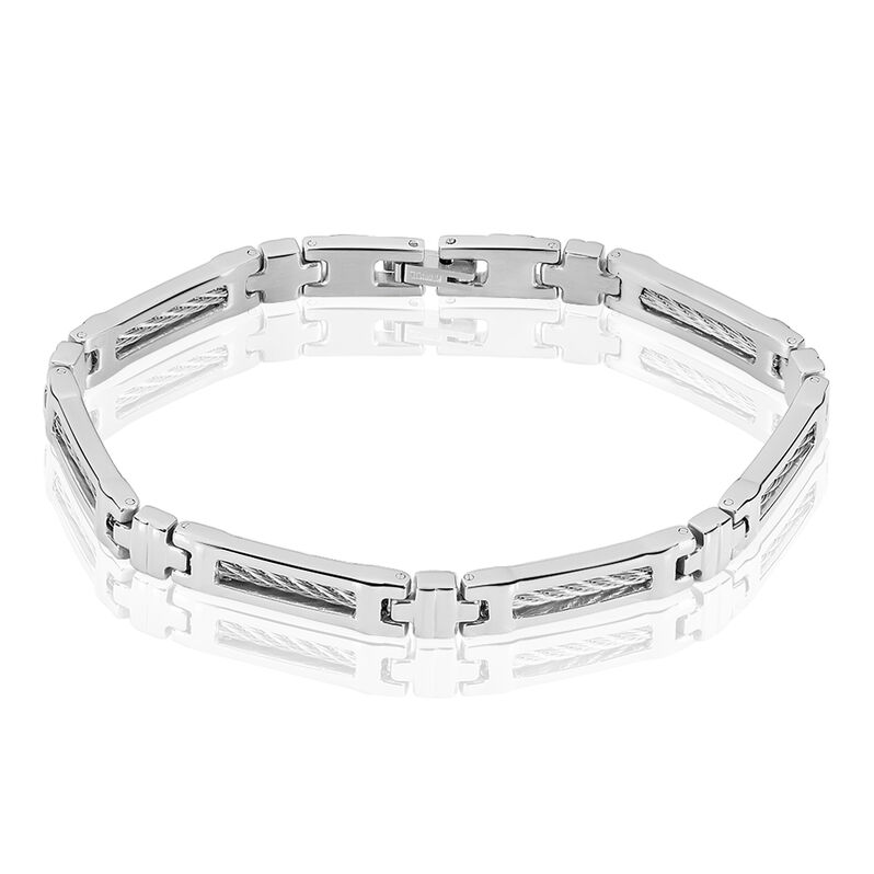 Herrenarmband Edelstahl Kabel - Armbänder Herren | OROVIVO