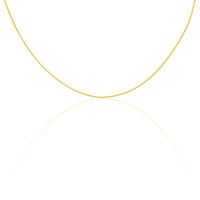 Damen Schlangenkette Gold 375 