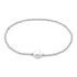 MYMY Damen Armband Silber 925 Zuchtperle Weiß
