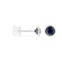 EDY ZARGE 2 Damen Ohrstecker Wei&szlig;gold 375 (9 Karat) Saphir Blau 1,38 ct