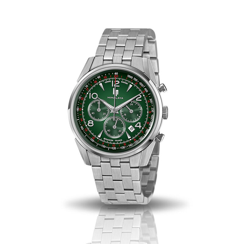Montre Lip Himalaya 40 Chrono Vert - Spannringe Herren | OROVIVO